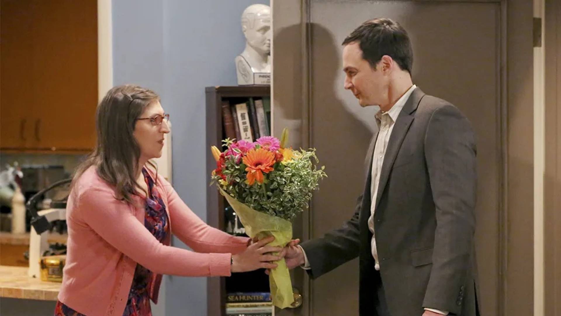 7. Sheldon's "Coitus" Birthday Gift (Season 9)