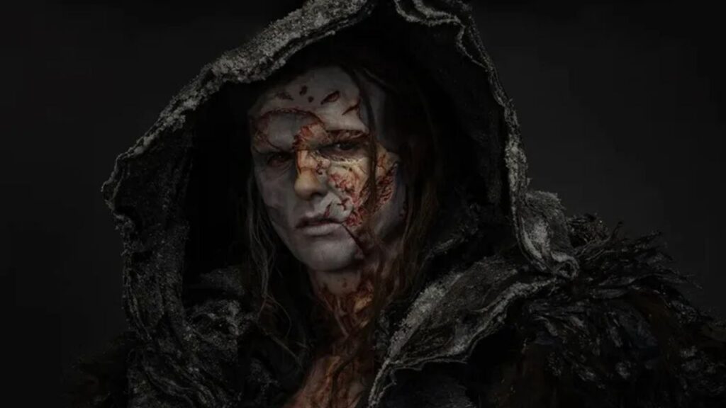 Monster in del Toro's Frankenstein