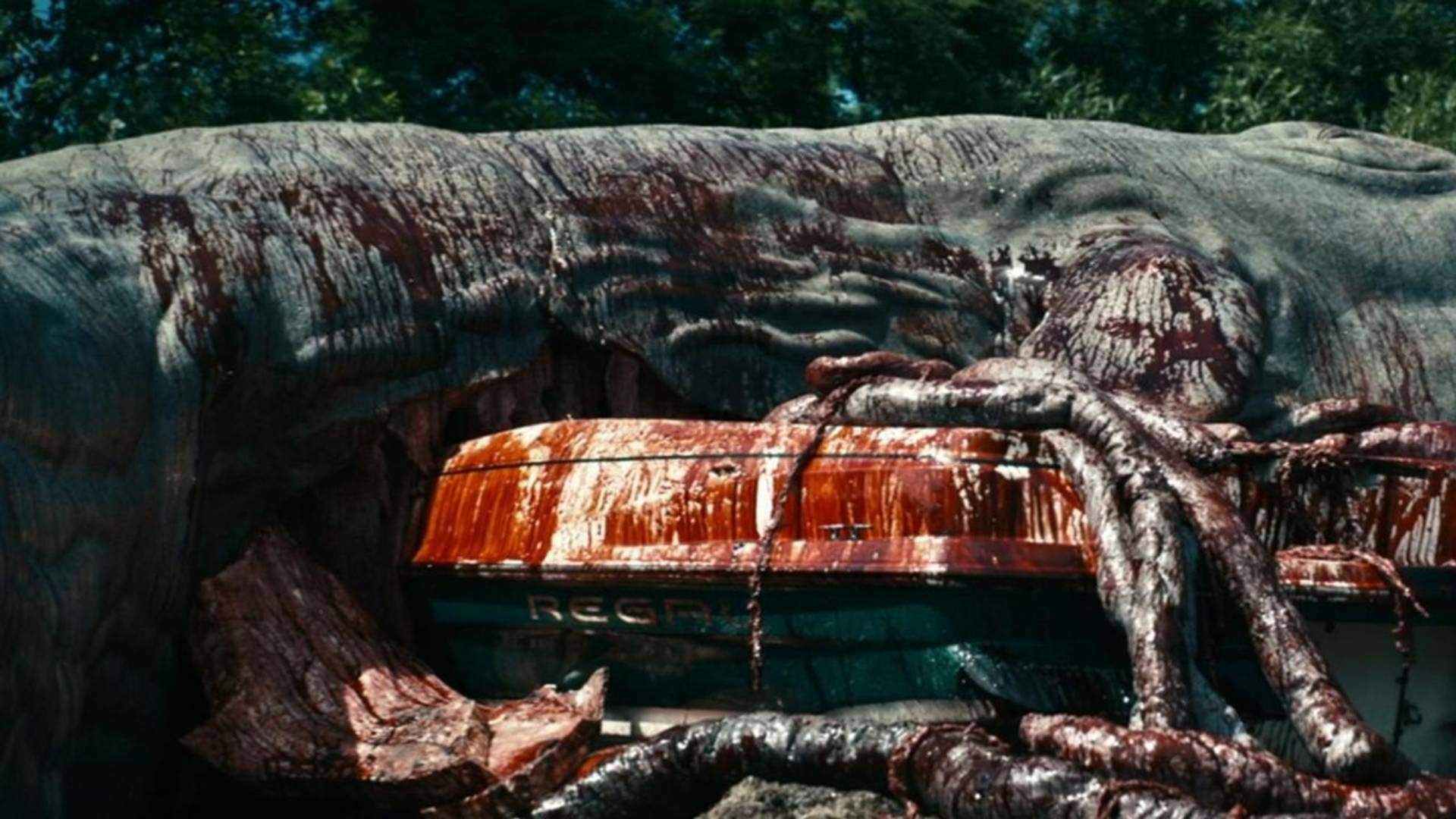 The Whale Scene Was a Disgusting, Practical Nightmare