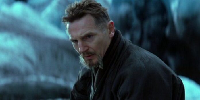 Liam Neeson as Ra's Al Ghul (Image: Warner Bros)