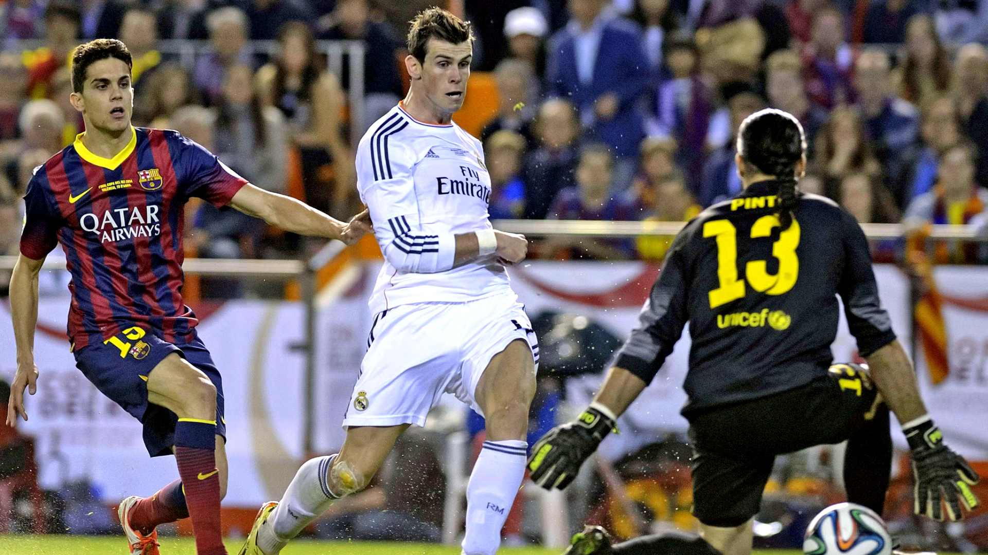 Gareth Bale's solo-goal vs. Barcelona