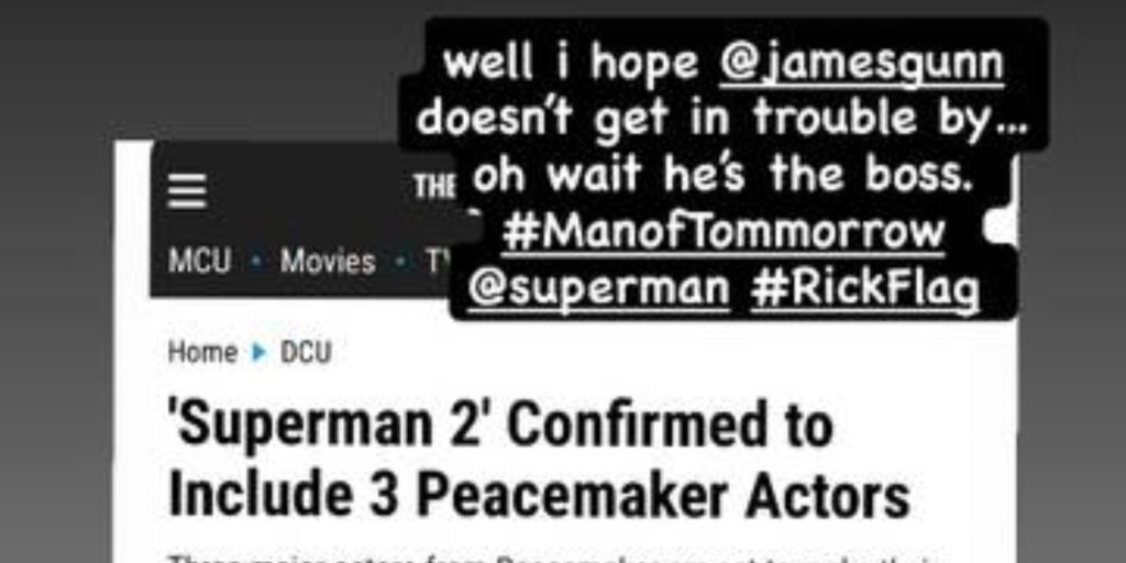 Frank Grillo's story (Image: instagram @frankgrillo)