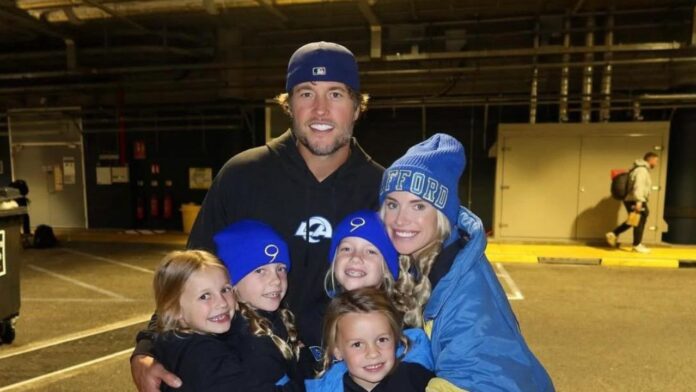 Matthew and Kelly Stafford