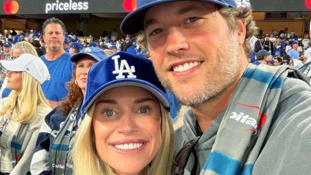Kelly and Matthew Stafford