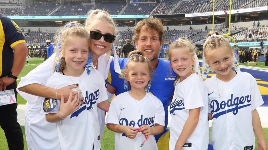 Kelly and Matthew Stafford