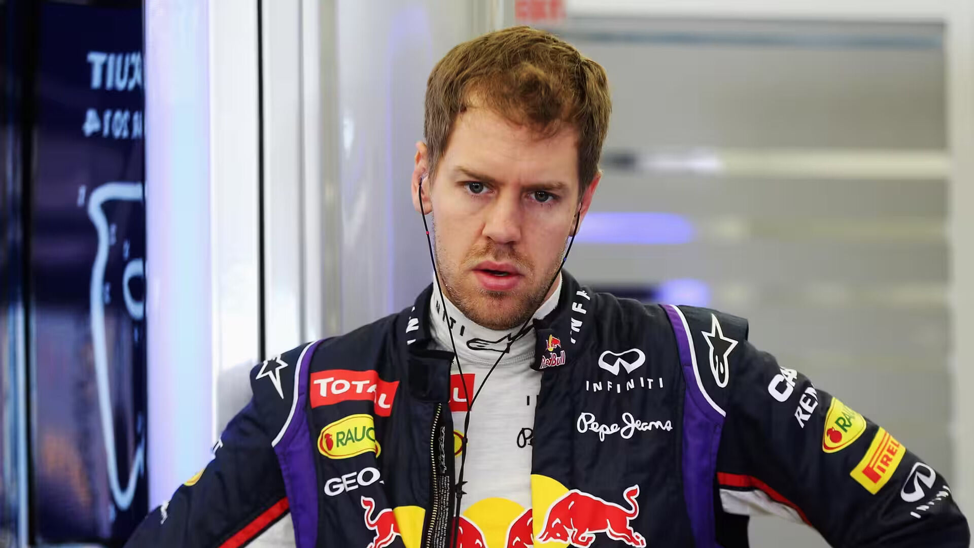 9. Sebastian Vettel’s “Finger Era” Crash (2018 Germany)