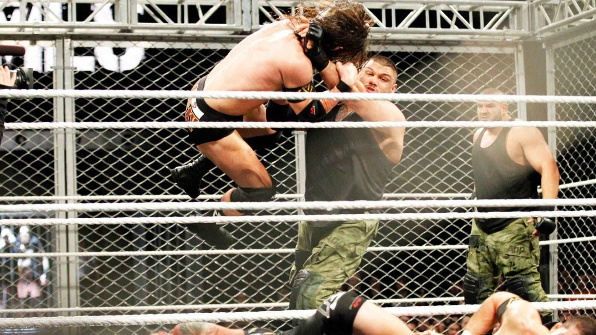 2- The Undisputed Era vs. SAnitY vs. Roderick Strong & Authors of Pain (NXT TakeOver: WarGames 2017)