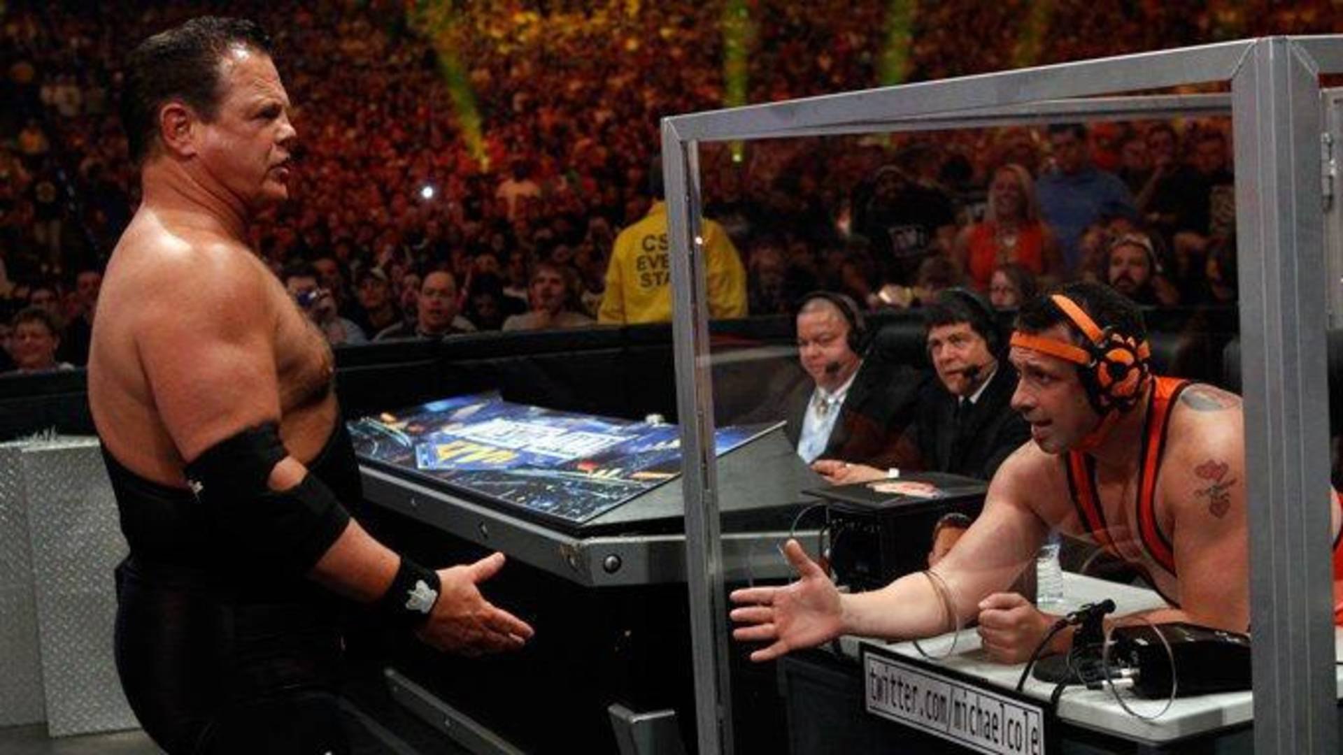 3.⁠ ⁠Michael Cole vs. Jerry Lawler – WrestleMania XXVII