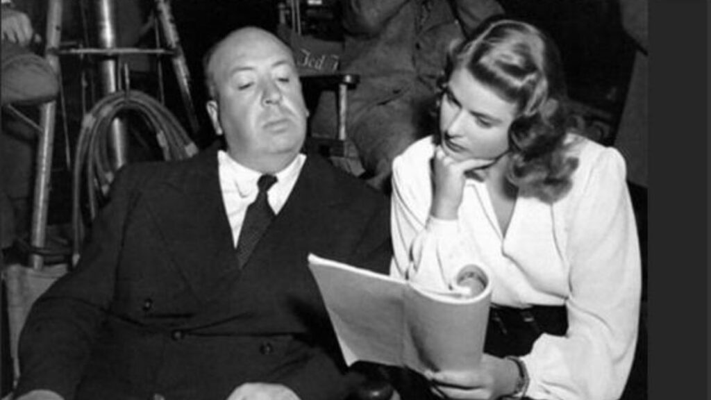 Alfred Hitchcock in 'Notorious'