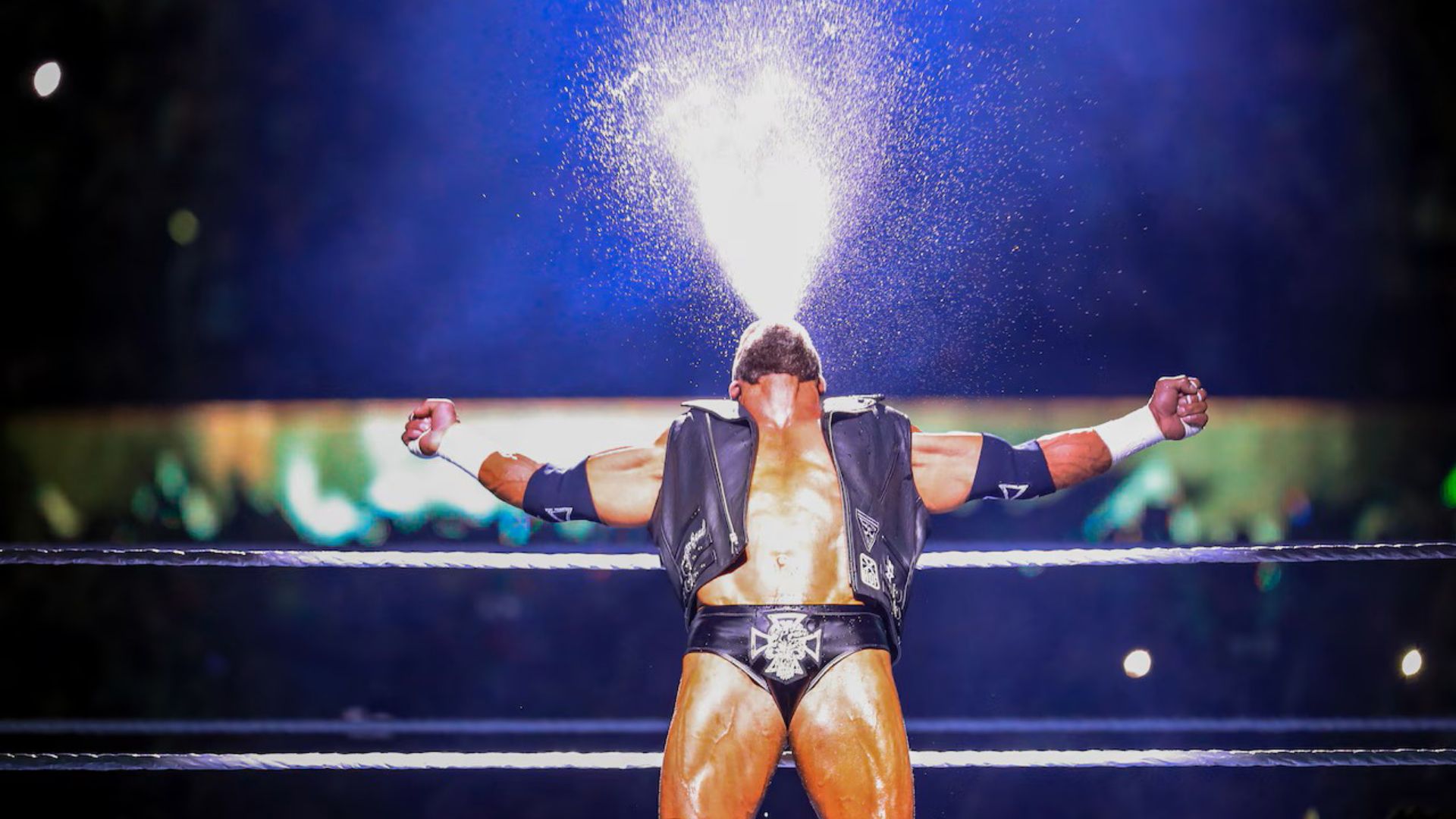 5- Triple H's Water Spit