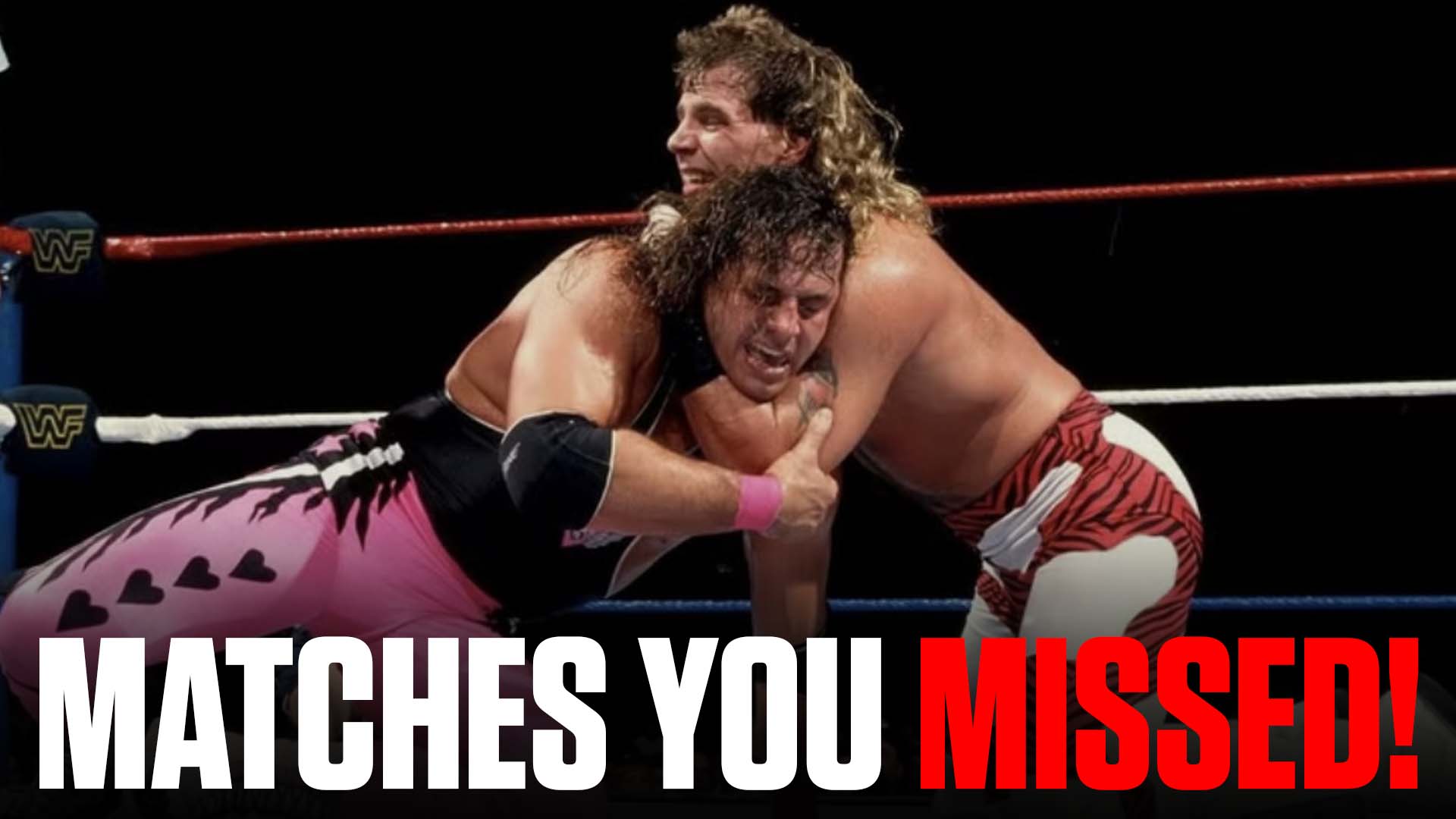 Shawn Michaels vs. Bret Hart