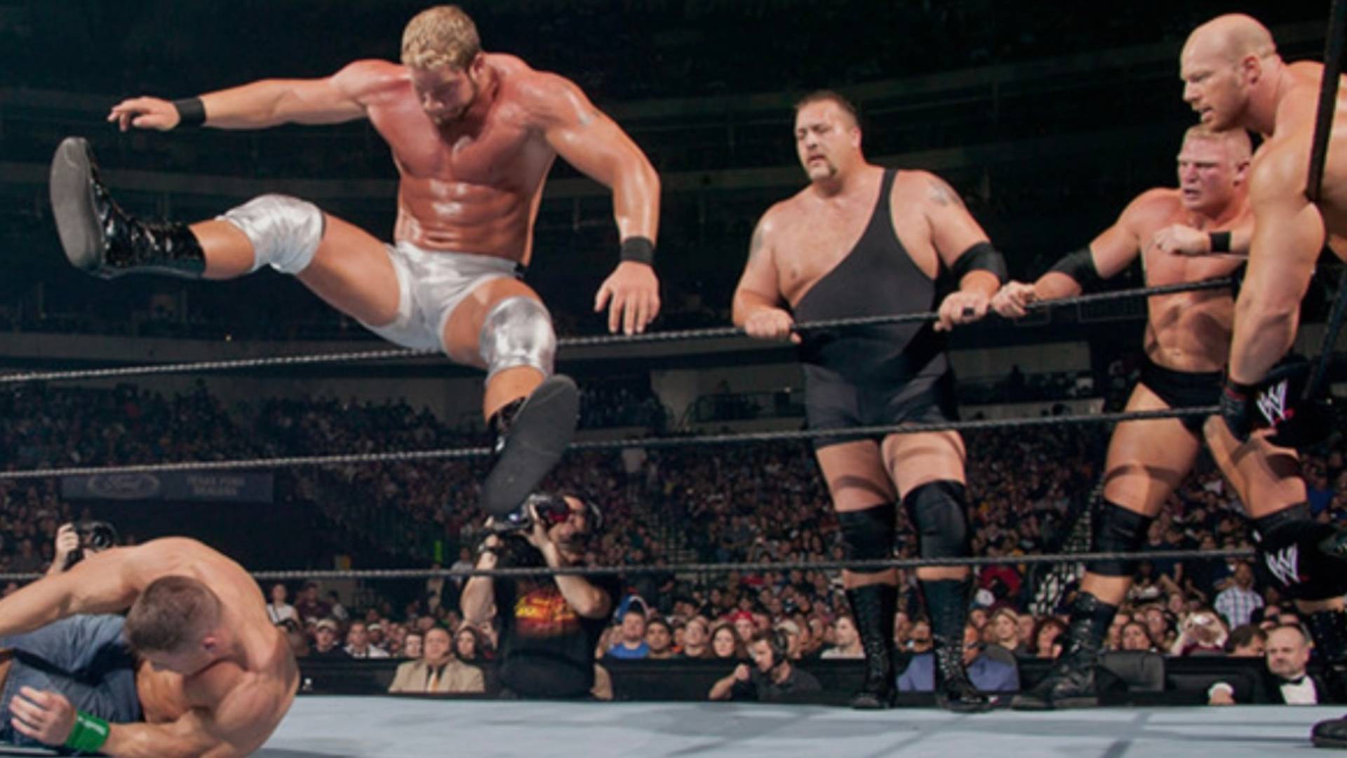 9.⁠ ⁠Team Angle vs. Team Lesnar (Survivor Series 2003)