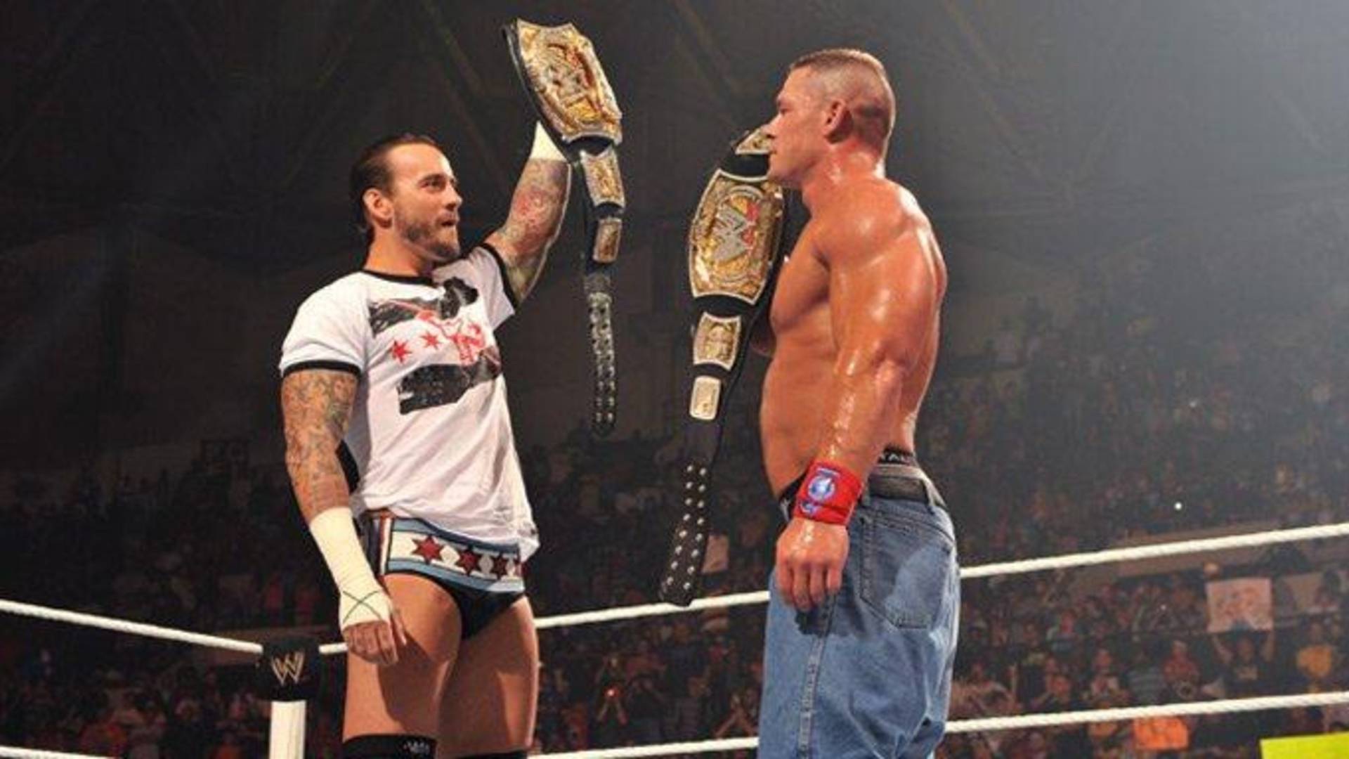 10- John Cena def. Rey Mysterio for WWE title (July 25, 2011)