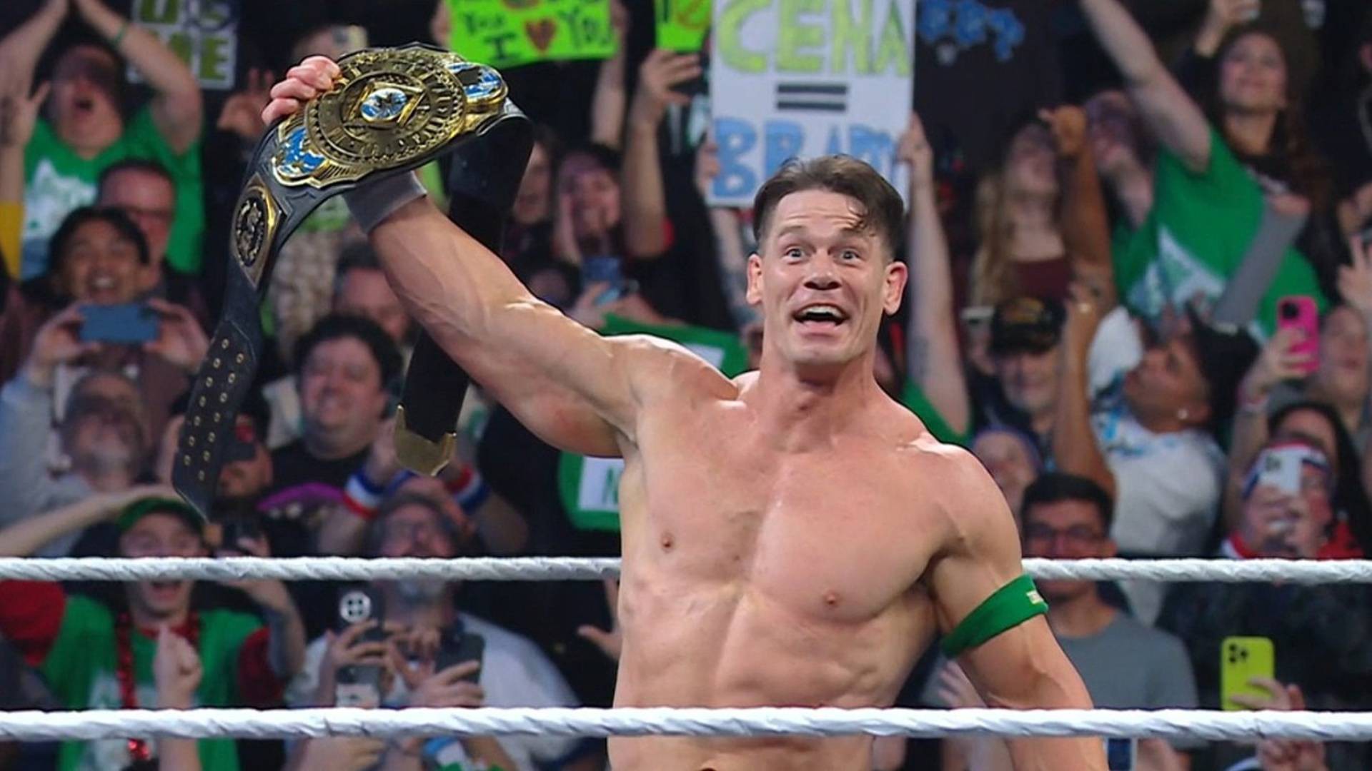 3- John Cena Completes the Grand Slam on Raw (November 10, 2025)