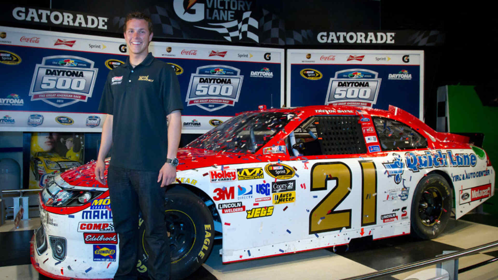 10. Eddie Wood vs. Trevor Bayne – Michigan 2014