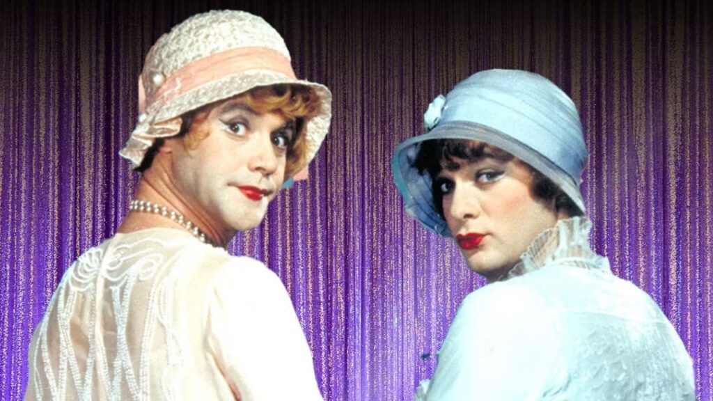 Tony Curtis and Jack Lemmon