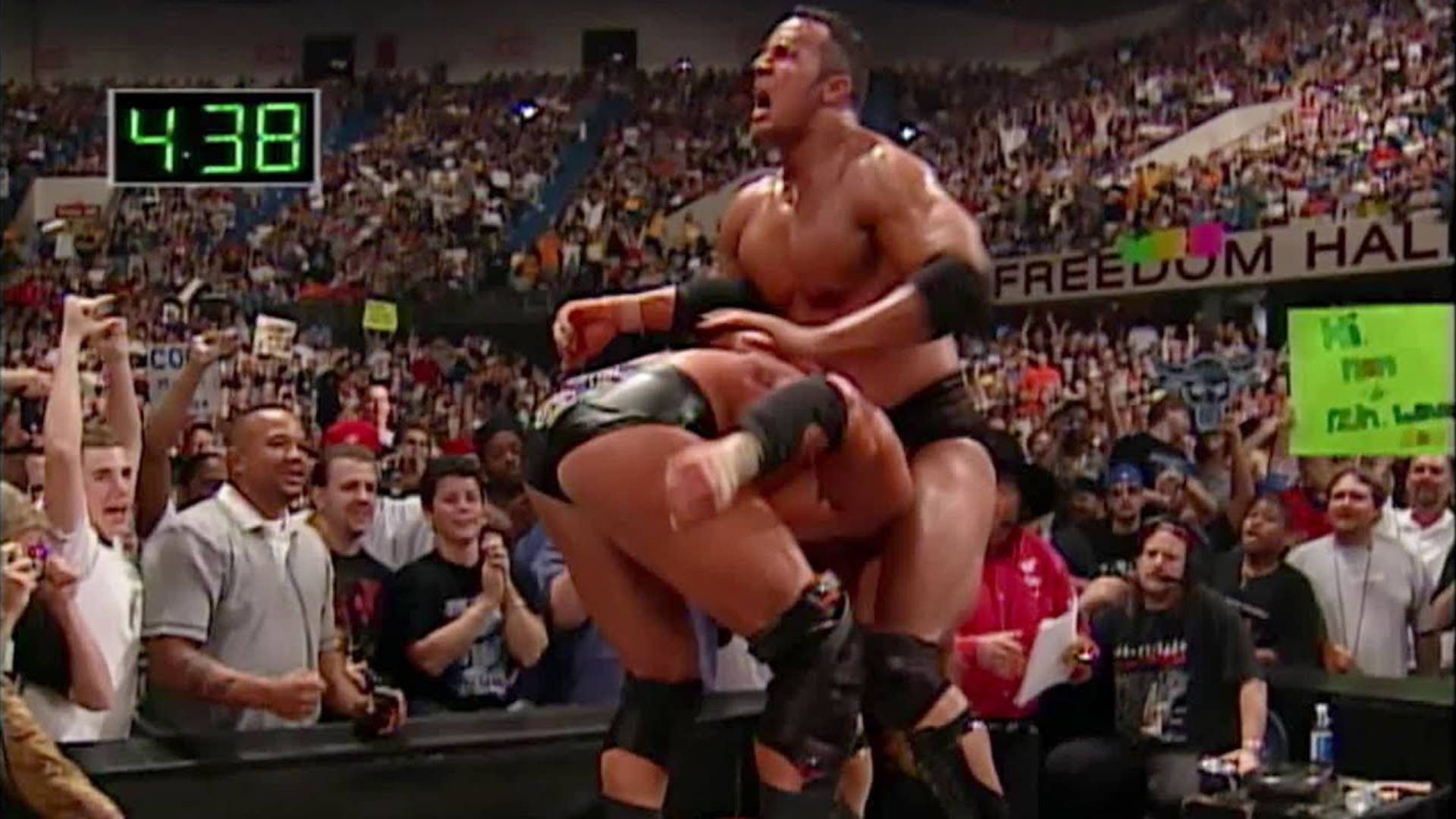2. The Rock vs. Triple H Judgement Day (2000)