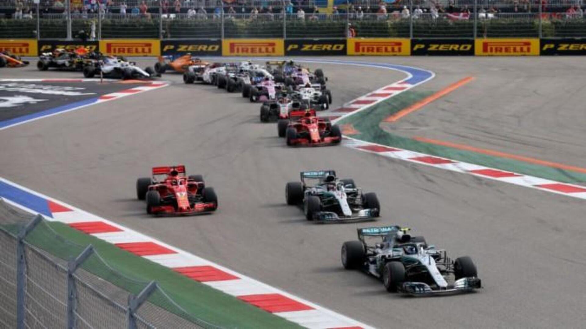 6. 2018 Russian Grand Prix