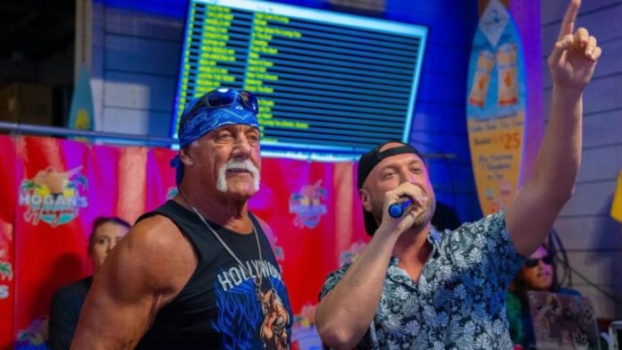 Nick Hogan and Hulk Hogan