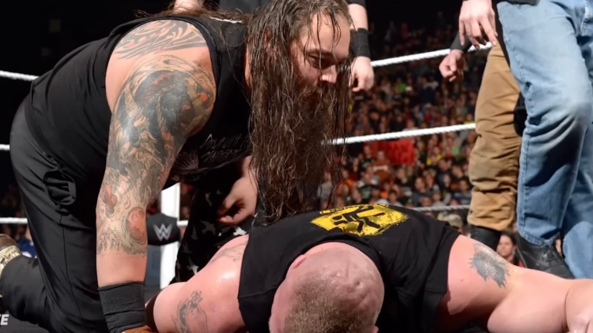 4.⁠ ⁠Brock Lesnar with Bray Wyatt