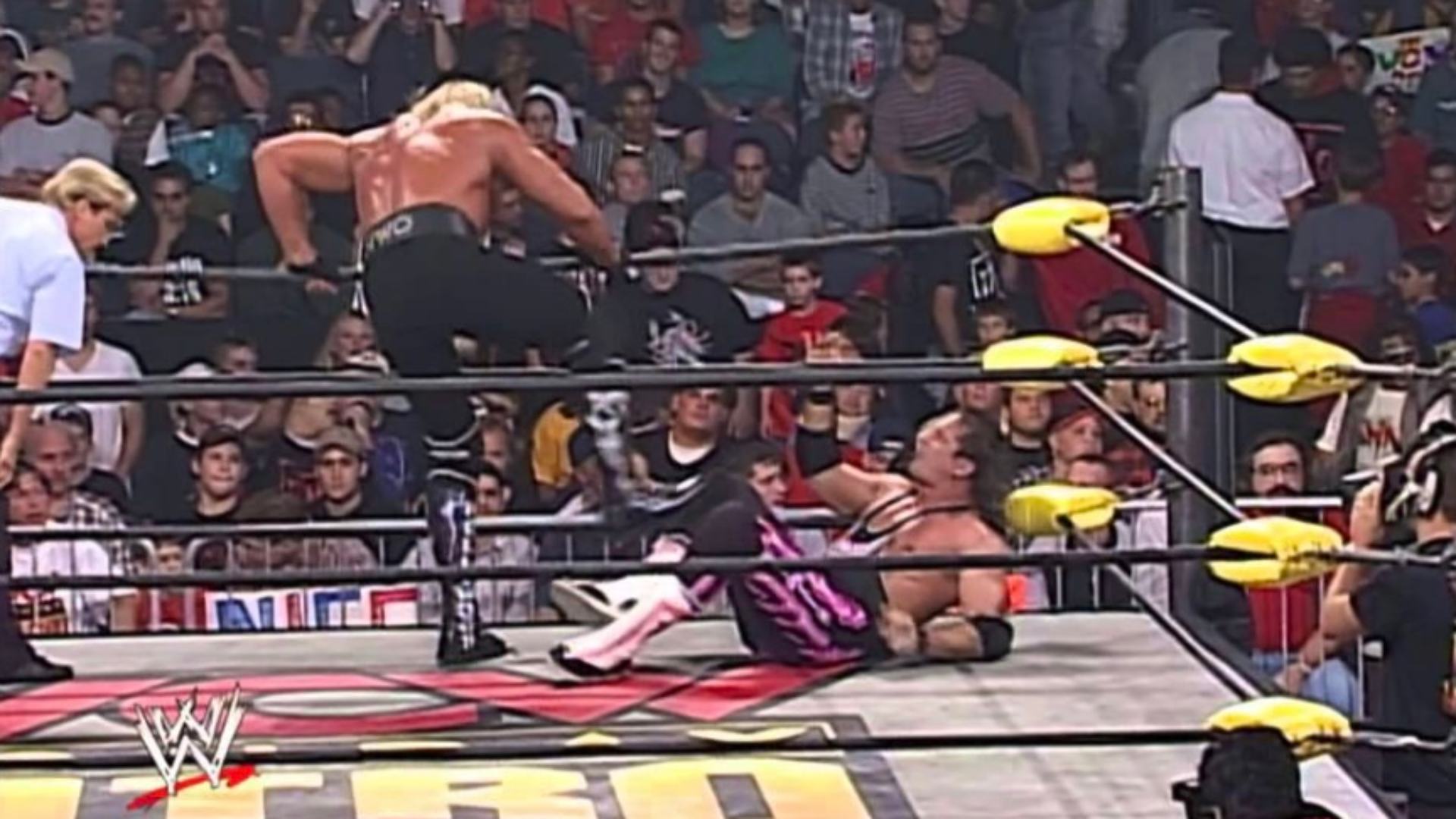 1.⁠ ⁠Hulk Hogan with Bret Hart