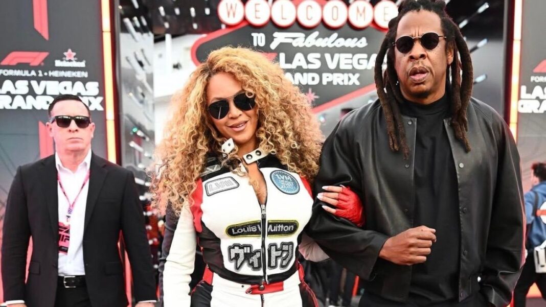 Beyoncé And Jay-Z Ignite Star Power At The 2025 Las Vegas Grand Prix