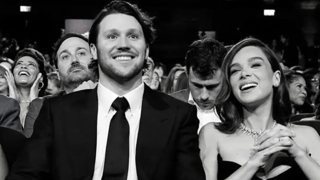 Josh Allen and Hailee Steinfeld