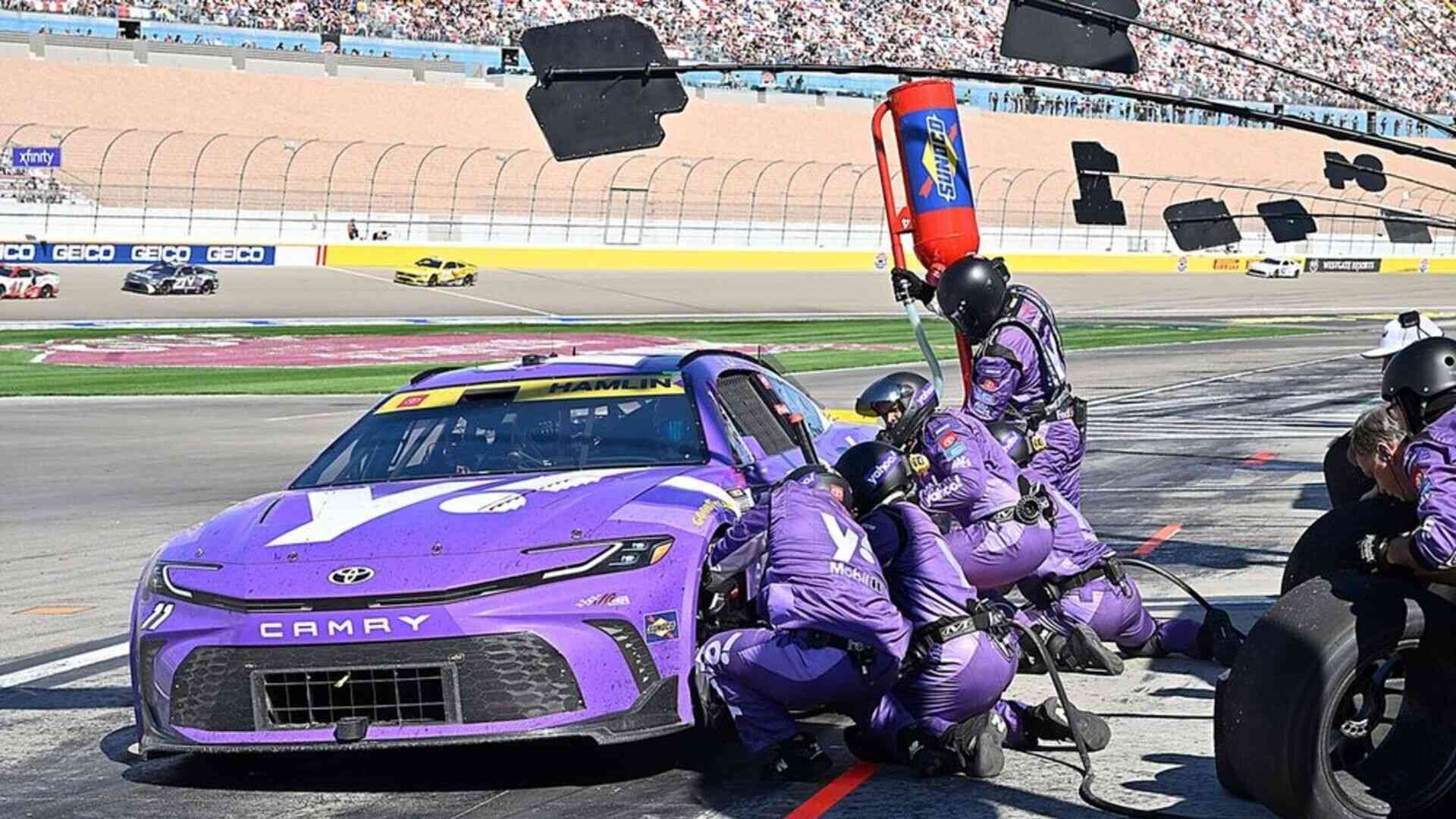 1. Denny Hamlin – 2023 JGR Pit Crew