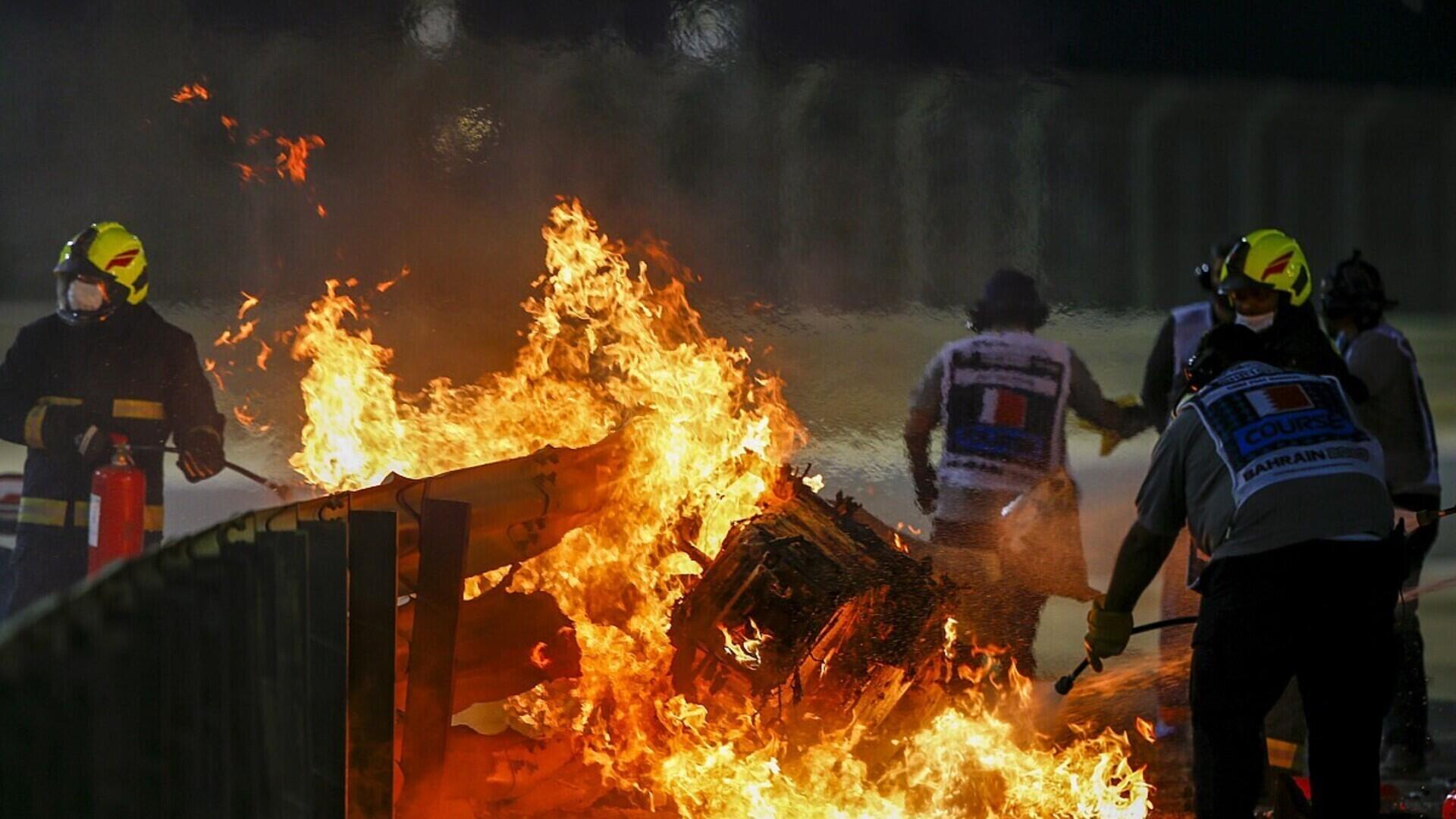 8. Romain Grosjean – Bahrain 2020 Fireball