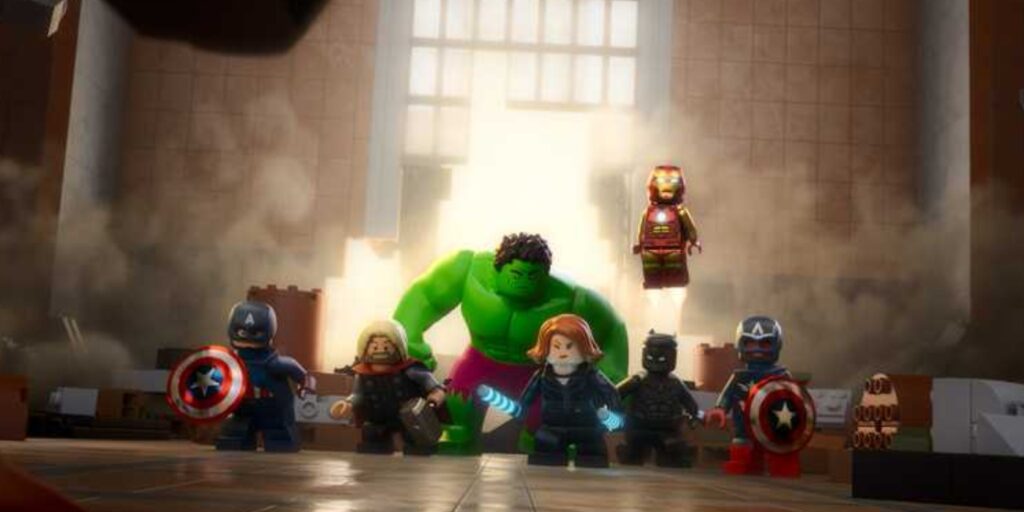 'Lego Avengers Strange Tails' (Image: Marvel)