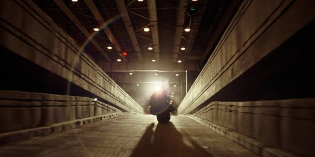 'The Dark Knight' closing scene (Image: Warner Bros)