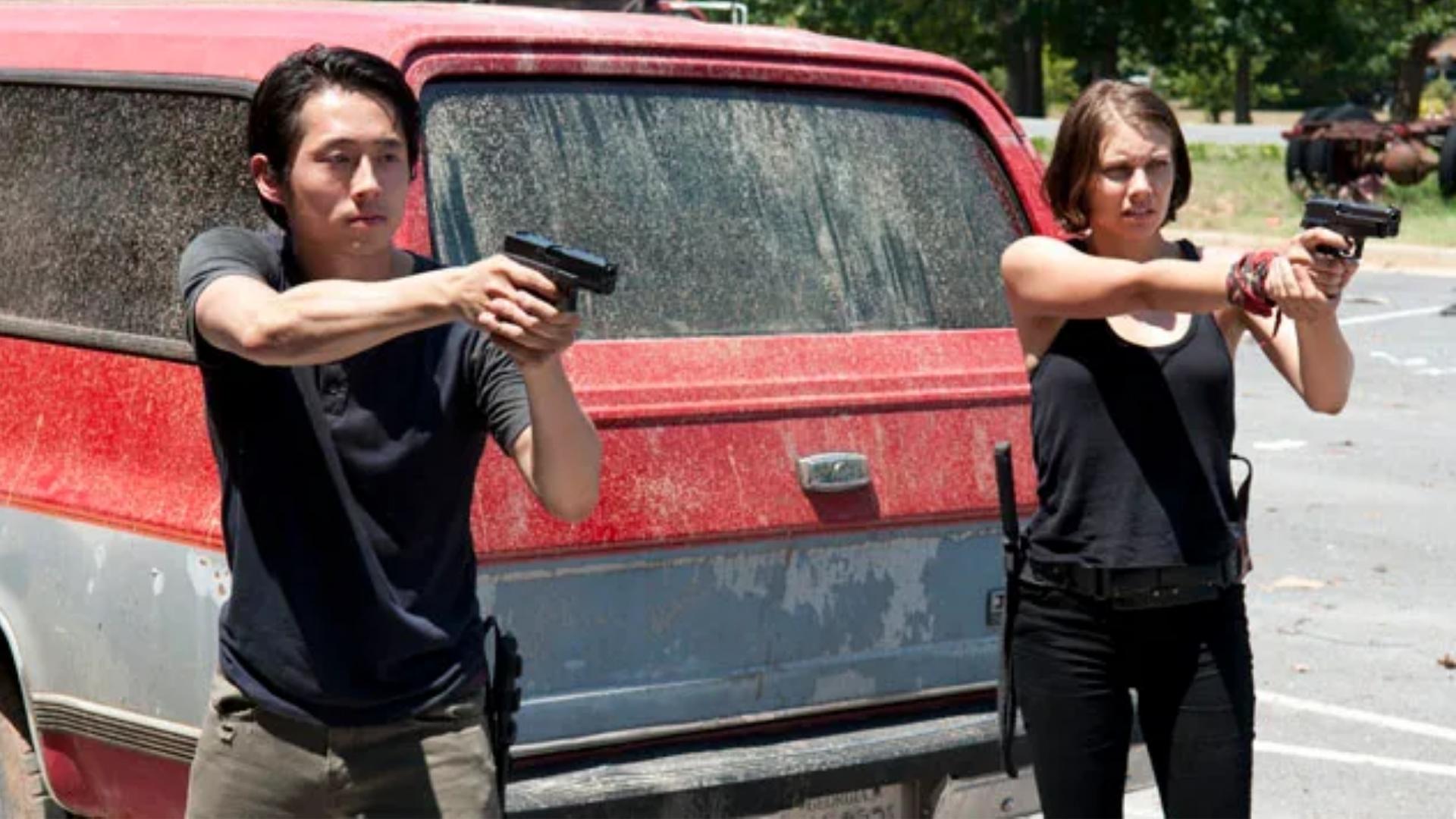Glenn and Maggie - The Walking Dead