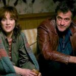 Joyce and Lonnie in 'Stranger Things'