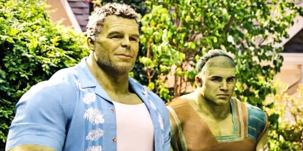 Hulk and Skaaar (Image: Marvel)