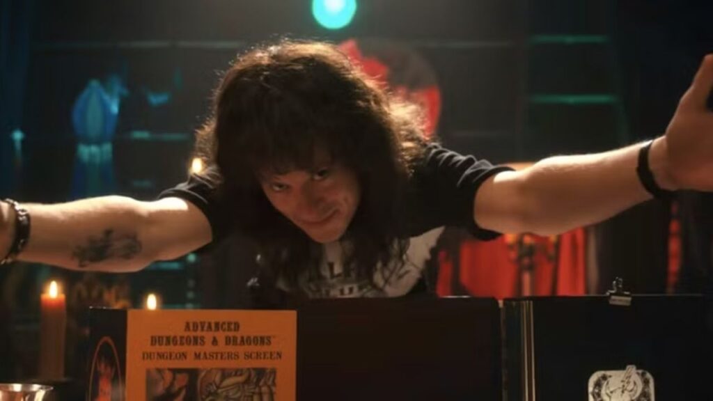 Eddie Munson in Stranger Things