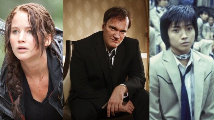 The Hunger Games, Quentin Tarantino, Battle Royale