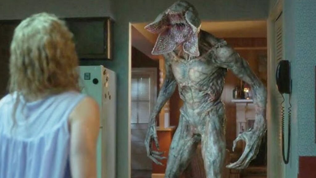 Karen Wheeler With a Demogorgon in Stranger Things, Season 5