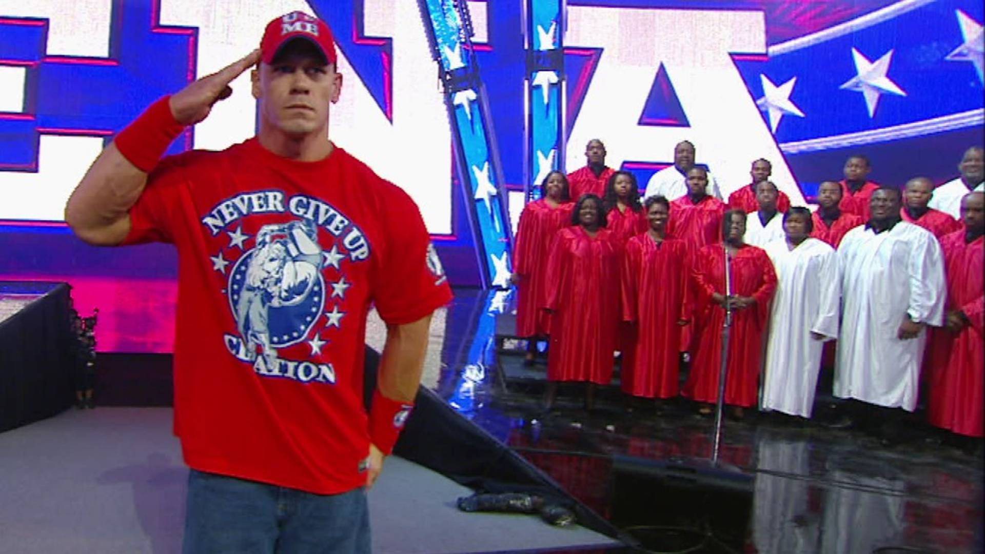 8- WrestleMania 27 (Gospel Choir/Say a Little Prayer)