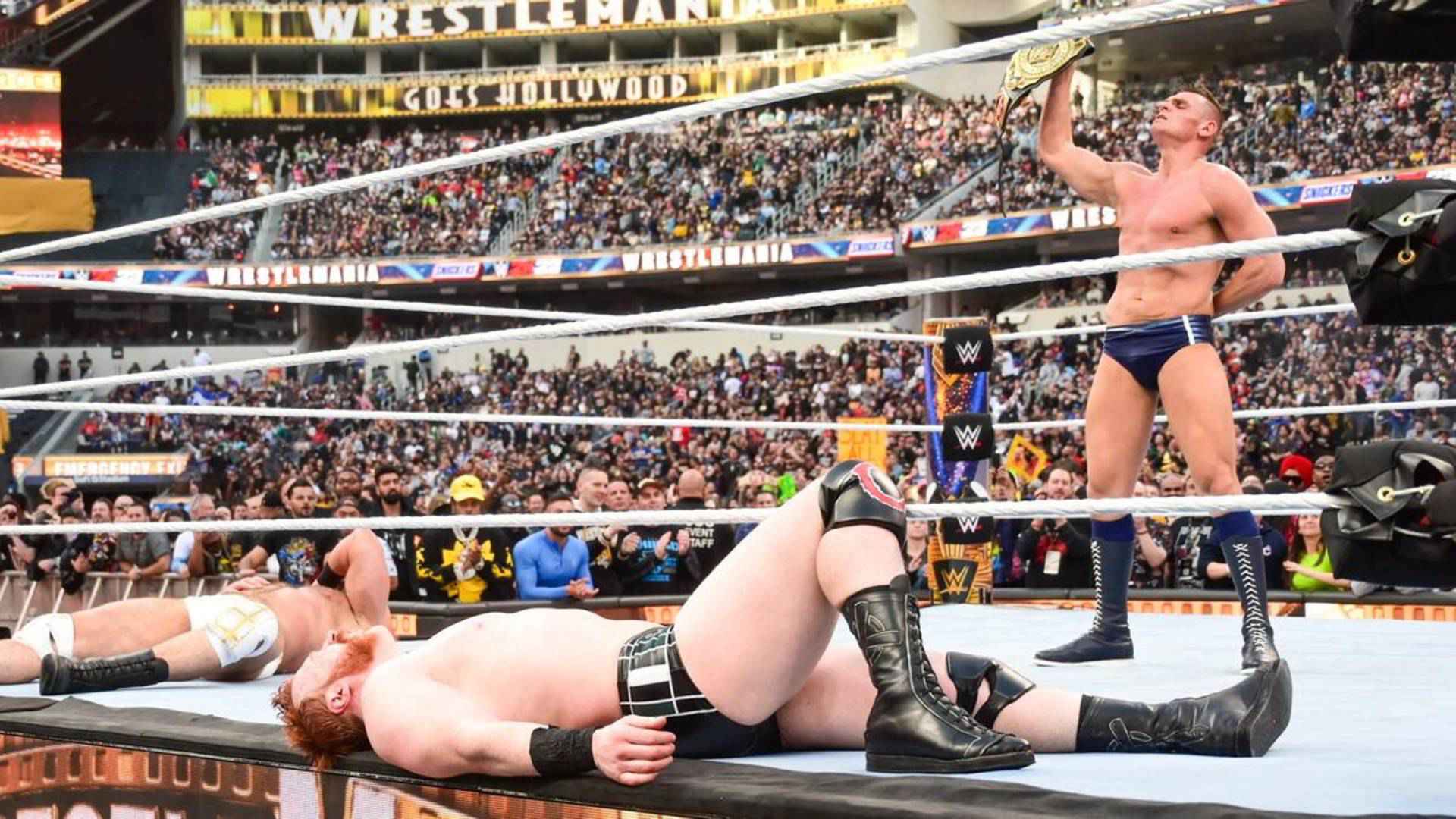 3- Gunther at WrestleMania 39