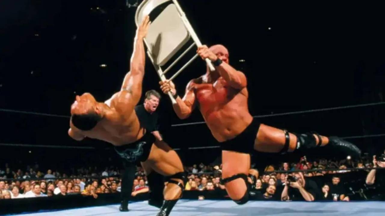 3.⁠ ⁠Steel Chair Shots to the Head