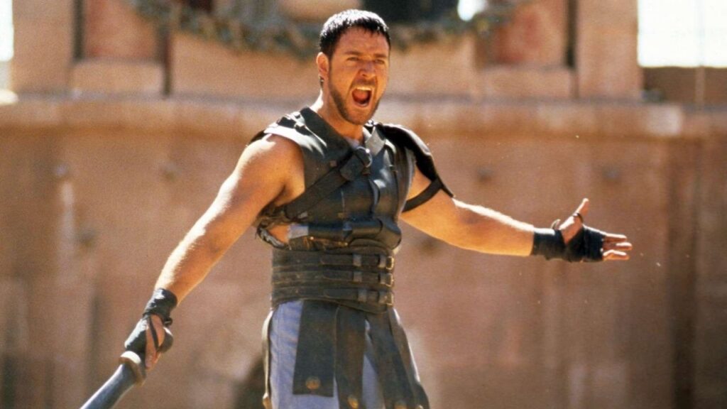 Russell Crowe in Gladiator