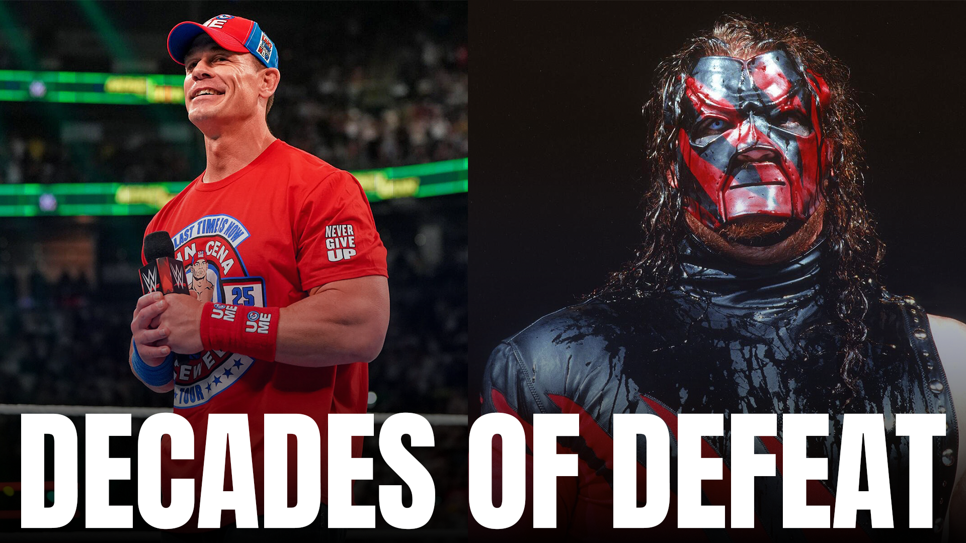 John Cena and Kane
