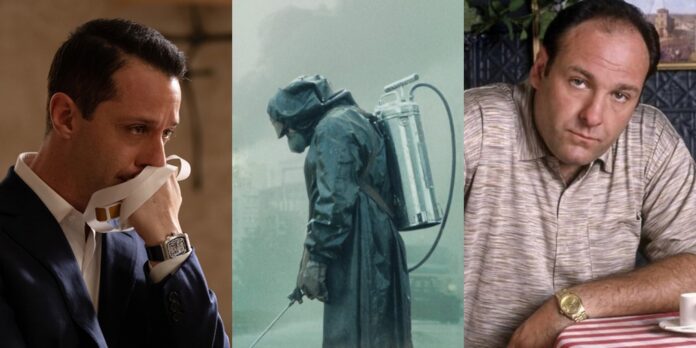 Succession, Chernobyl, and The Sopranos (Image: HBO Max)