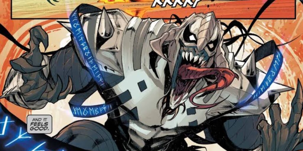 Venom In 'War of the Realms' (Image: Marvel)