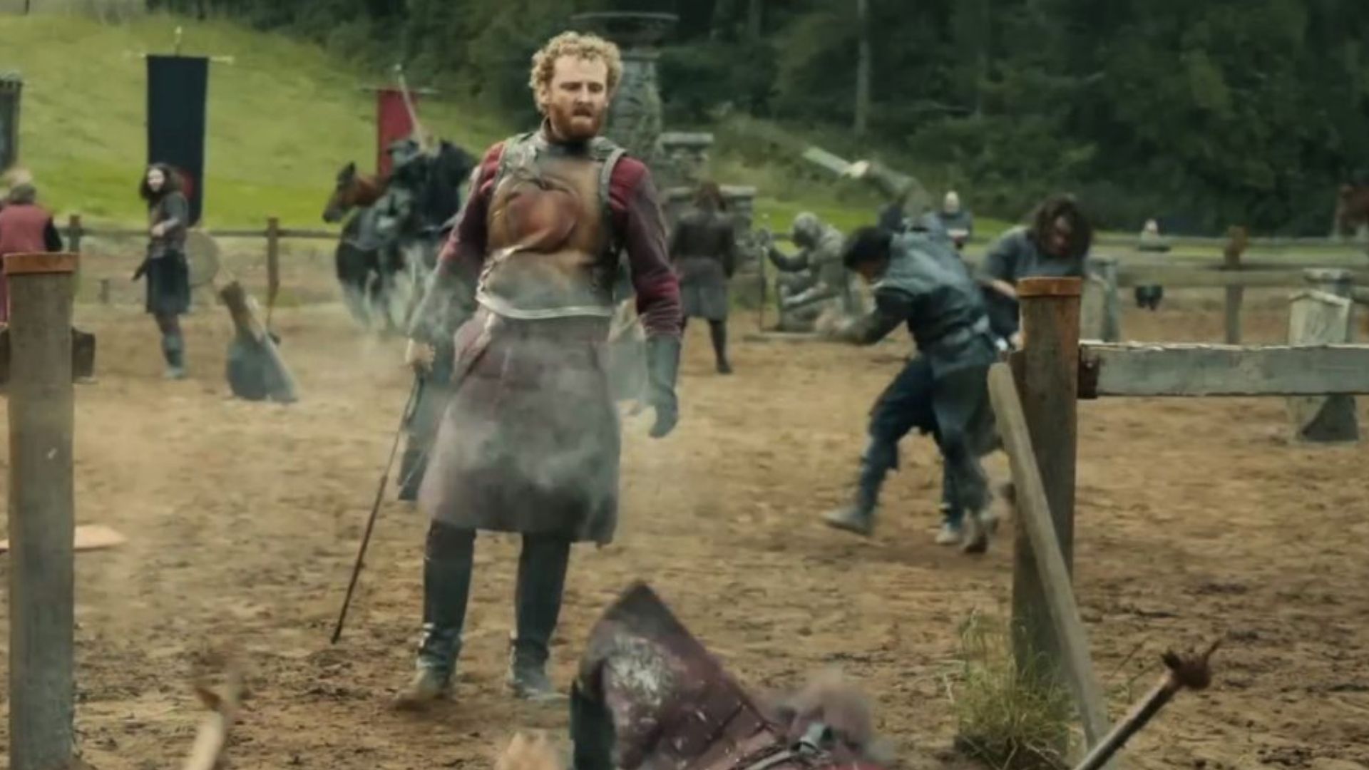 Edward Ashley as Ser Steffon Fossoway