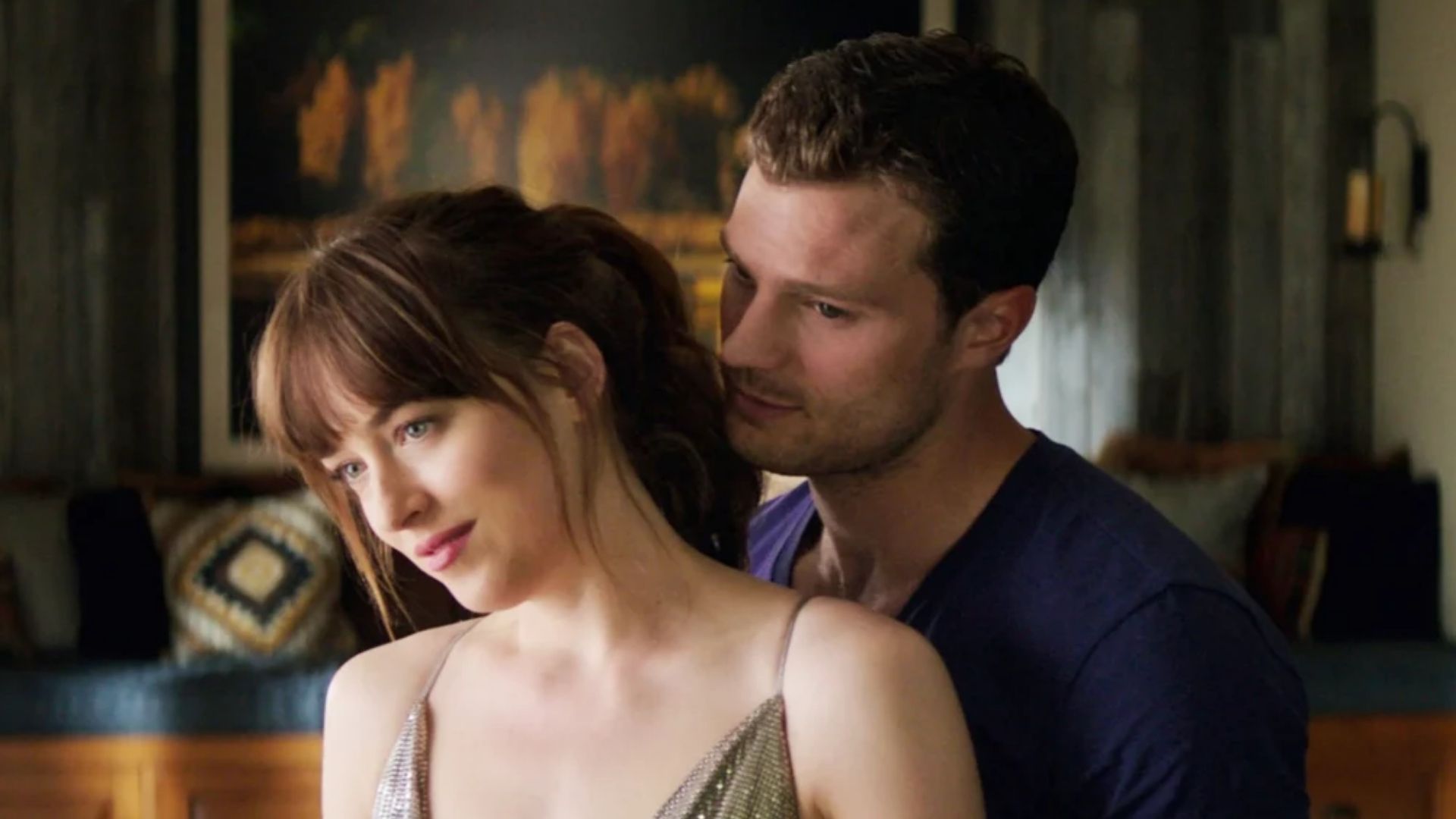 Anastasia Steele and Christian Grey - Fifty Shades of Grey