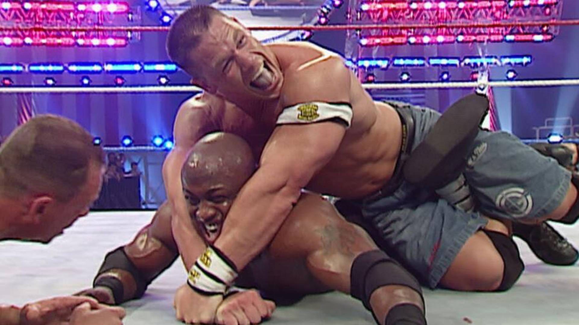 10- John Cena vs. Bobby Lashley (Great American Bash 2007 – WWE Championship Match)