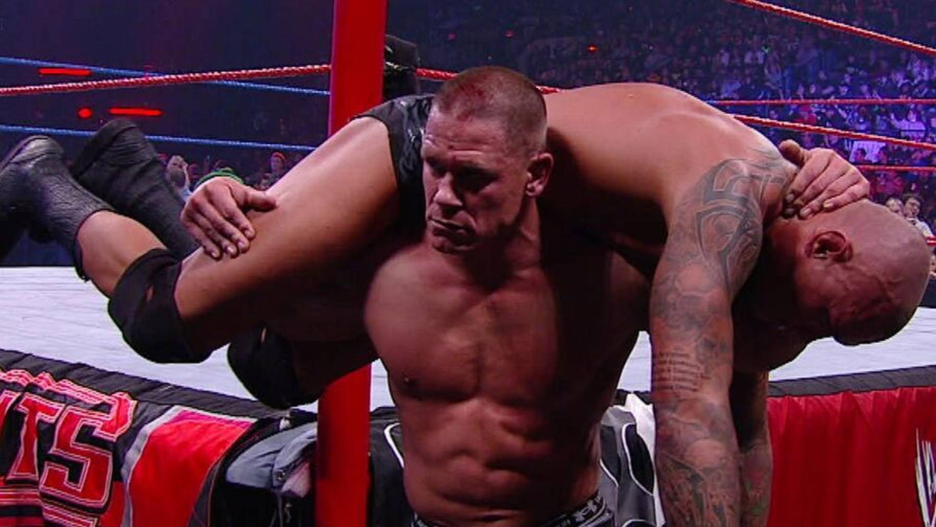 6- John Cena vs. Randy Orton (Bragging Rights 2009 – 60-Minute Iron Man Match)