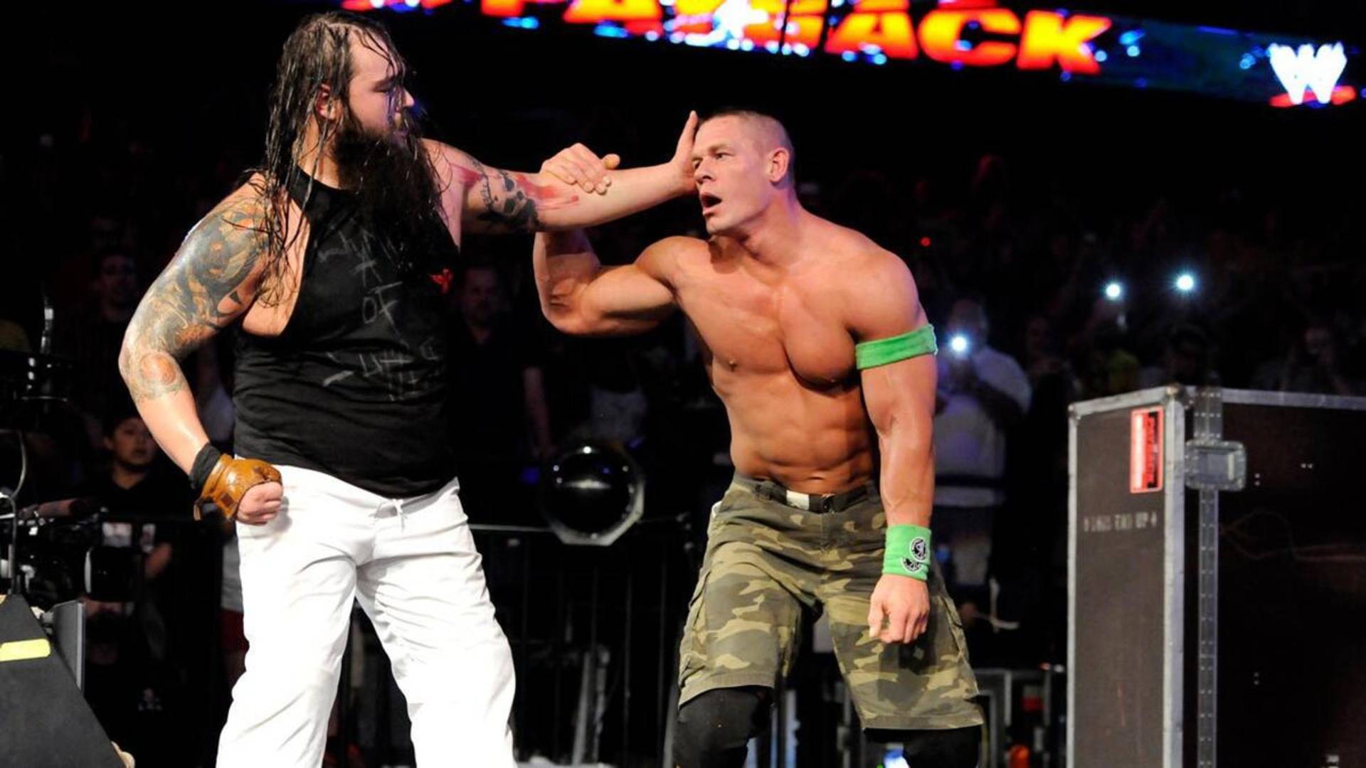 8- John Cena vs. Bray Wyatt (Payback 2014 – Last Man Standing Match)