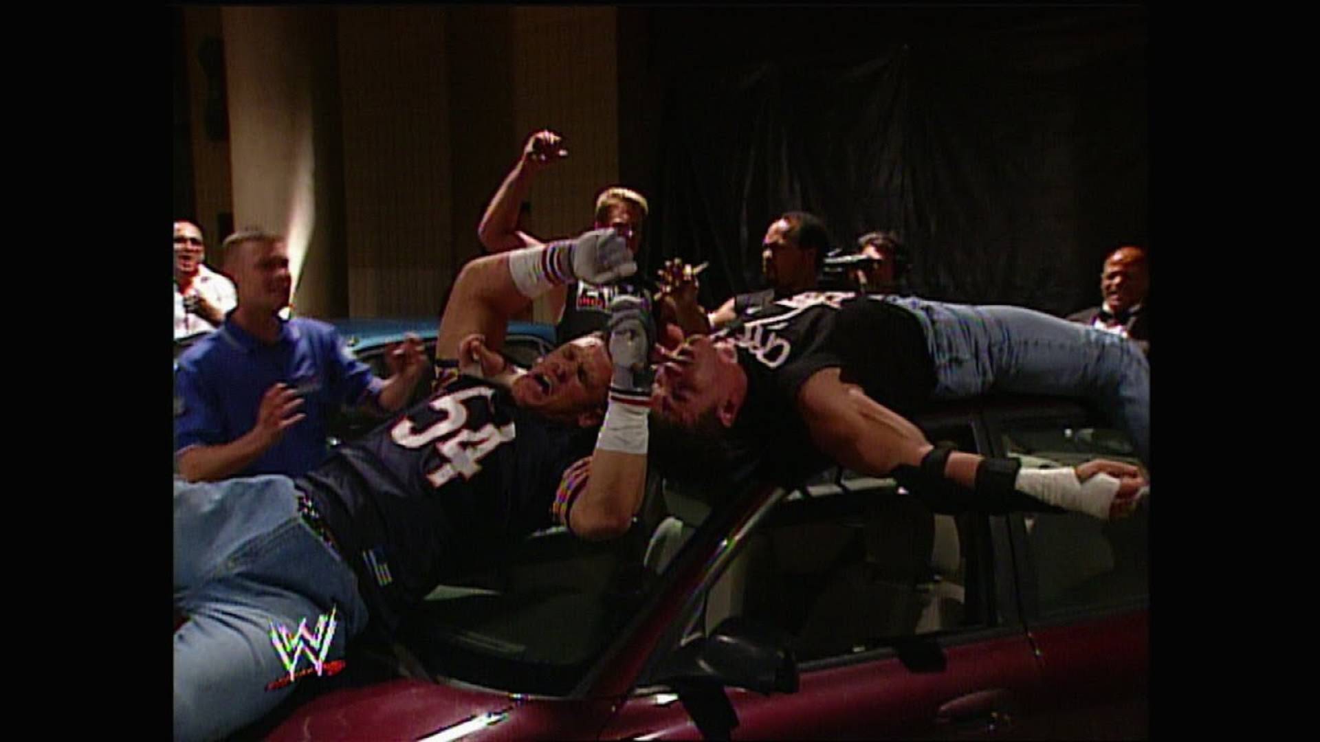 5- John Cena vs. Eddie Guerrero (SmackDown: Sept. 11, 2003 – Parking Lot Brawl)